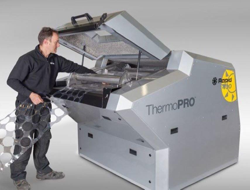 granulateurs thermoformage et retailles feuilles. 